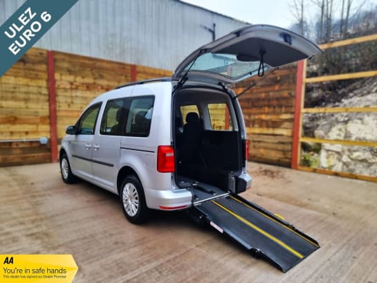 A null VOLKSWAGEN CADDY LIFE 4 Seat Auto Wheelchair Accessible Disabled Access Vehicle WAV