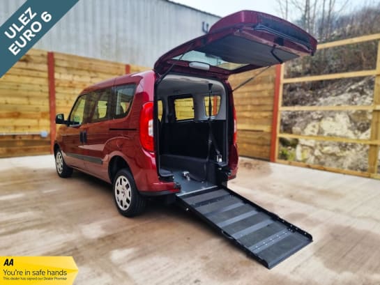 A null FIAT DOBLO Wheelchair Accessible Disabled Access Vehicle WAV