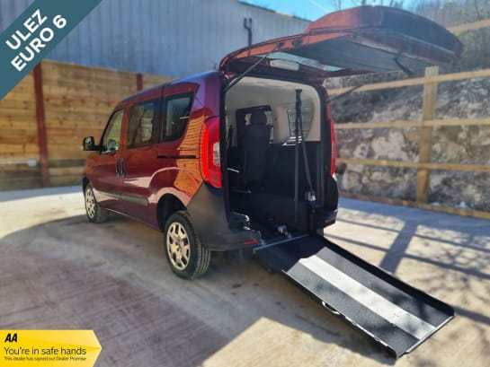 A null FIAT DOBLO 4 Seat Wheelchair Accessible Disabled Access Vehicle WAV