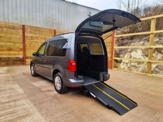 A null VOLKSWAGEN CADDY LIFE 4 Seat Auto Wheelchair Accessible Disabled Access Vehicle WAV