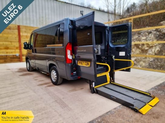 A null FIAT DUCATO 4 Seat Auto Wheelchair Accessible Disabled Access Vehicle WAV