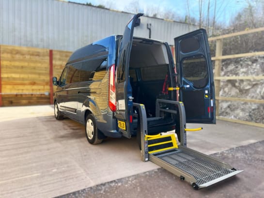 A null FORD TRANSIT CUSTOM L2 LWB H2 Auto 6 Seat Wheelchair Accessible Disabled Access Vehicle