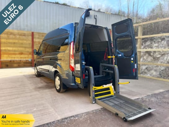 A null FORD TRANSIT CUSTOM L2 LWB H2 Auto 6 Seat Wheelchair Accessible Disabled Access Vehicle