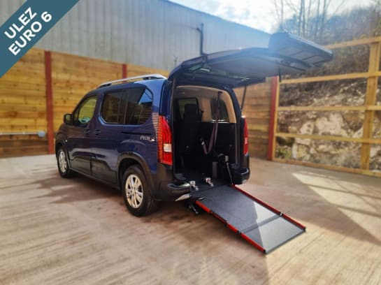 A null PEUGEOT RIFTER 3 Seat Auto Wheelchair Accessible Disabled Access Vehicle WAV
