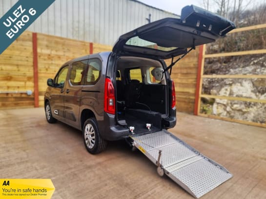 A null CITROEN BERLINGO 3 Seat Auto Wheelchair Accessible Disabled Access Vehicle WAV