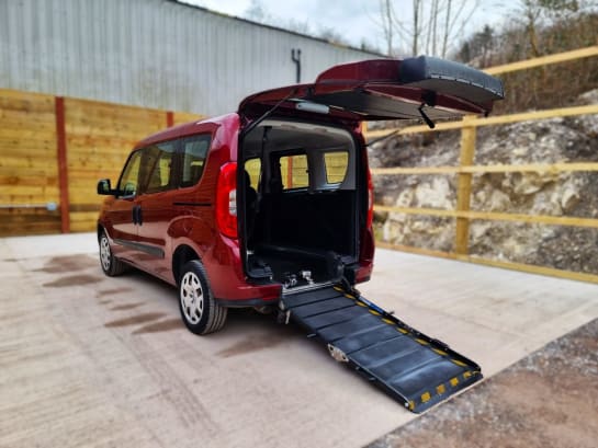 A null FIAT DOBLO 3 Seat Petrol Wheelchair Accessible Vehicle WAV