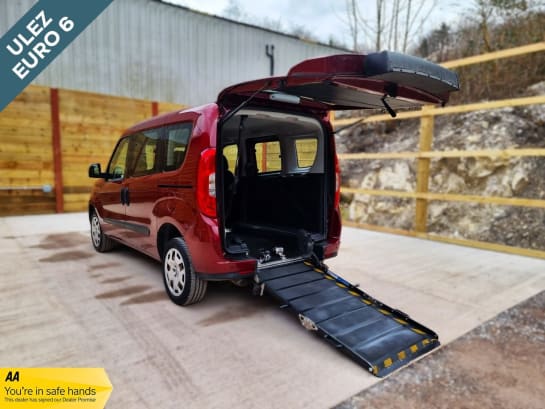 A null FIAT DOBLO 3 Seat Petrol Wheelchair Accessible Vehicle WAV