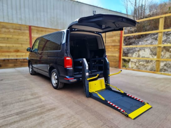 A null VOLKSWAGEN TRANSPORTER 6 Seat Auto Wheelchair Accessible Disabled Access Vehicle WAV