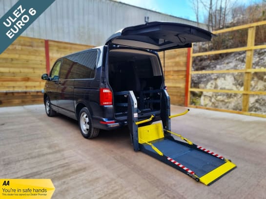 A null VOLKSWAGEN TRANSPORTER 6 Seat Auto Wheelchair Accessible Disabled Access Vehicle WAV