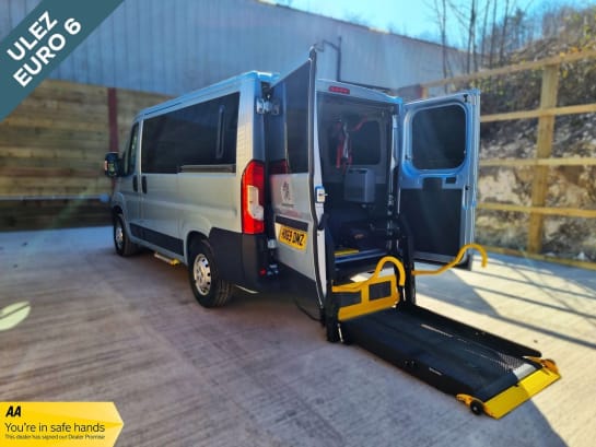 A null PEUGEOT BOXER 5 Seat Wheelchair Accessible Disabled Access Vehicle WAV