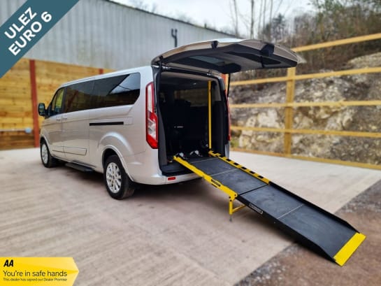 A null FORD TOURNEO CUSTOM L2 LWB Auto 8 Seat Wheelchair Accessible Disabled Access Vehicle WAV