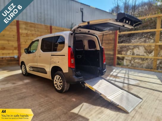 A null CITROEN BERLINGO 3 Seat Wheelchair Accessible Disabled Access Vehicle WAV