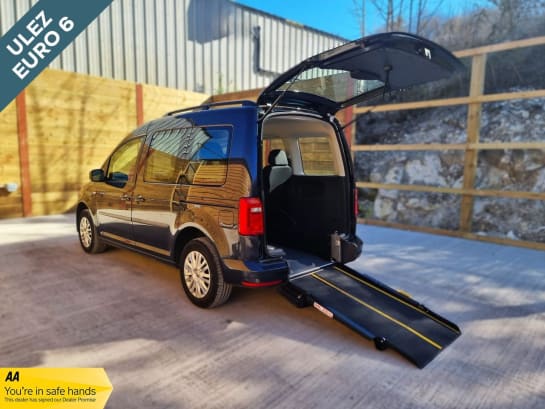 A null VOLKSWAGEN CADDY LIFE 4 Seat Auto Wheelchair Accessible Disabled Access Vehicle WAV