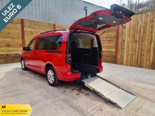 A null VOLKSWAGEN CADDY MAXI 4 Seat Petrol Auto Wheelchair Accessible Disabled Access Vehicle