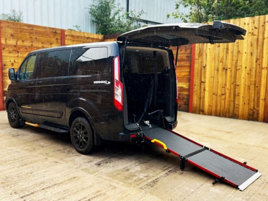 A null FORD TOURNEO CUSTOM 6 Seat Auto Wheelchair Accessible Disabled Access Vehicle WAV