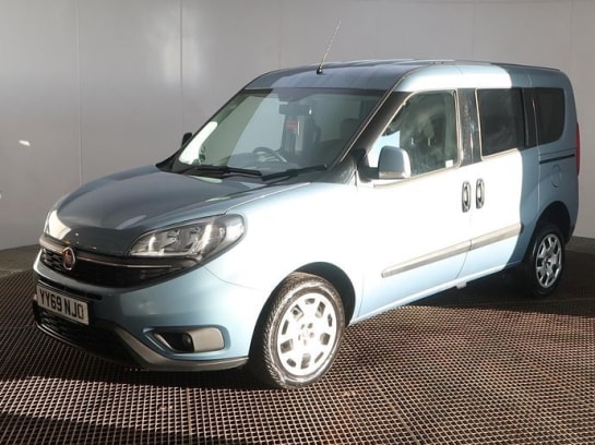 A null FIAT DOBLO 3 Seat Wheelchair Accessible Disabled Access Vehicle WAV
