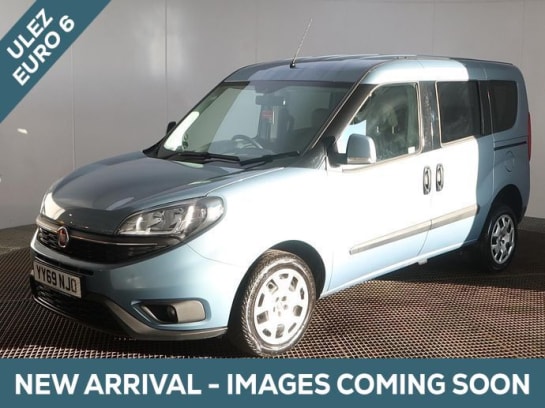 A null FIAT DOBLO 3 Seat Wheelchair Accessible Disabled Access Vehicle WAV