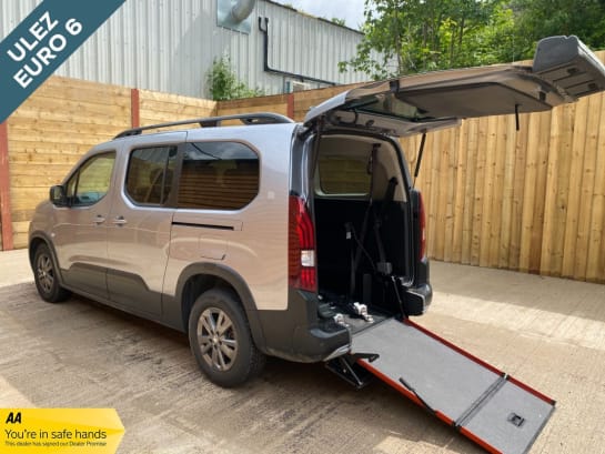 A null PEUGEOT RIFTER L2 LWB 4 Seat Auto Wheelchair Accessible Disabled Access Vehicle WAV