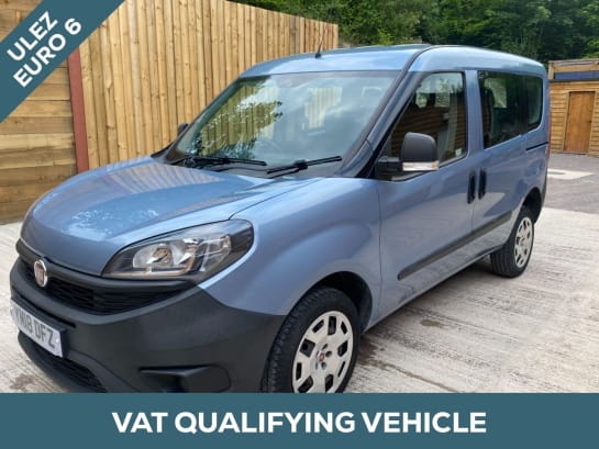 A null FIAT DOBLO 4 Seat Petrol Wheelchair Accessible Disabled Access Vehicle WAV
