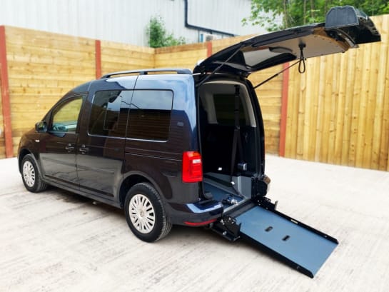 A null VOLKSWAGEN CADDY LIFE 3 Seat Wheelchair Accessible Disabled Access Vehicle WAV