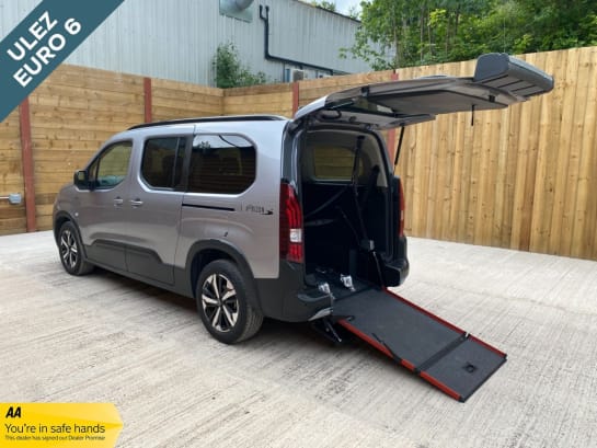 A null PEUGEOT RIFTER L2 LWB 3 Seat Auto Wheelchair Accessible Disabled Access Vehicle WAV