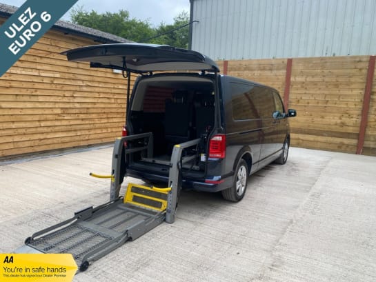 A null VOLKSWAGEN CARAVELLE LWB 6 Seat Auto Wheelchair Accessible Disabled Access Vehicle WAV