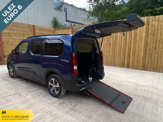 A null PEUGEOT RIFTER L2 LWB 5 Seat Auto Wheelchair Accessible Disabled Access Vehicle WAV