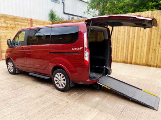 A null FORD TOURNEO CUSTOM 4 Seat Auto Wheelchair Accessible Disabled Access Vehicle WAV
