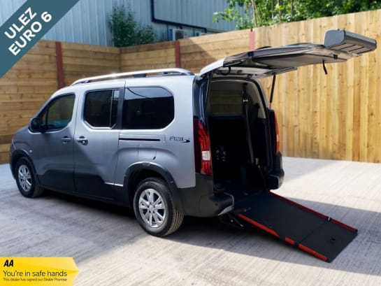 A null PEUGEOT RIFTER L2 LWB 5 Seat Auto Wheelchair Accessible Disabled Access Vehicle WAV