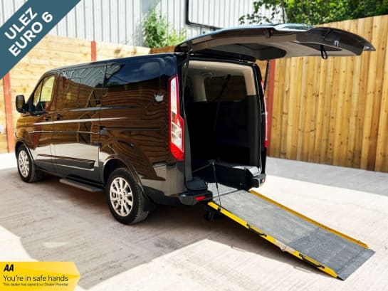 A null FORD TOURNEO CUSTOM 4 Seat Auto Wheelchair Accessible Disabled Access Vehicle WAV