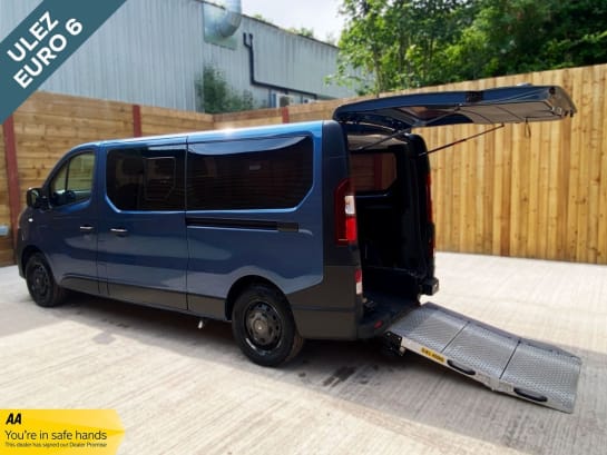 A null VAUXHALL VIVARO L2 LWB 3 Seat Wheelchair Accessible Disabled Access Vehicle WAV