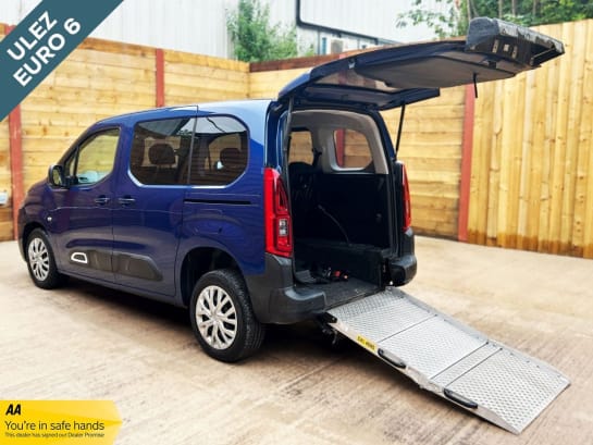 A null CITROEN BERLINGO 3 Seat Auto Wheelchair Accessible Disabled Access Vehicle WAV