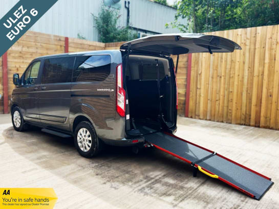 A 2019 FORD TOURNEO CUSTOM 6 Seat Auto Wheelchair Accessible Disabled Access Vehicle WAV - SOR