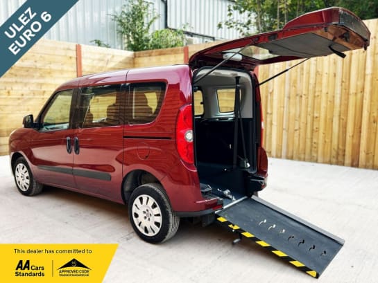 A 2012 FIAT DOBLO 3 Seat Wheelchair Accessible Disabled Access Vehicle WAV