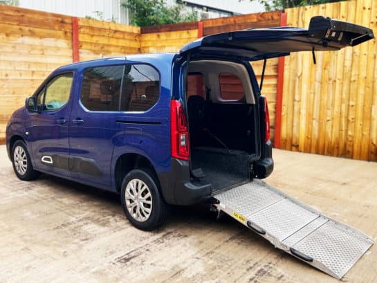 A null CITROEN BERLINGO 3 Seat Wheelchair Accessible Disabled Access Vehicle WAV