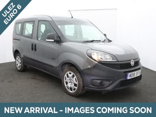A 2018 FIAT DOBLO Passenger Up Front Wheelchair Accessible Disabled Access Vehicle WAV