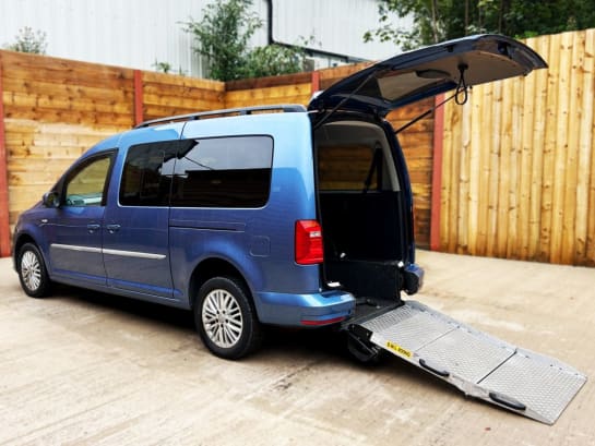 A 2018 VOLKSWAGEN CADDY MAXI LIFE 3 Seat Auto Wheelchair Accessible Disabled Access Vehicle WAV