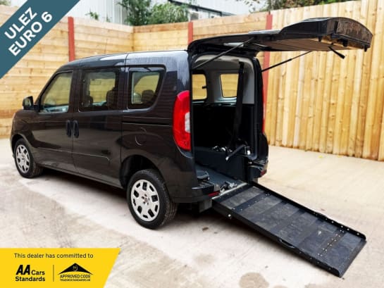 A 2018 FIAT DOBLO Wheelchair Accessible Disabled Access Vehicle WAV