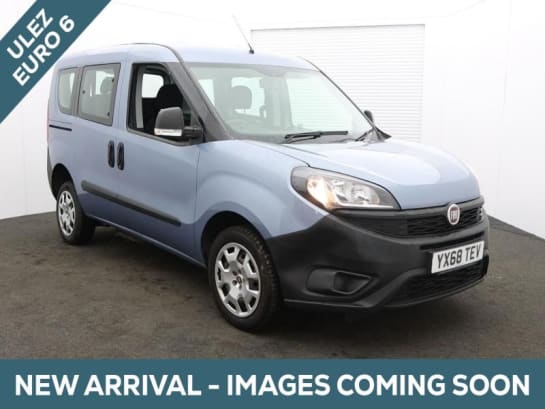 A 2018 FIAT DOBLO 3 Seat Wheelchair Accessible Disabled Access Vehicle WAV