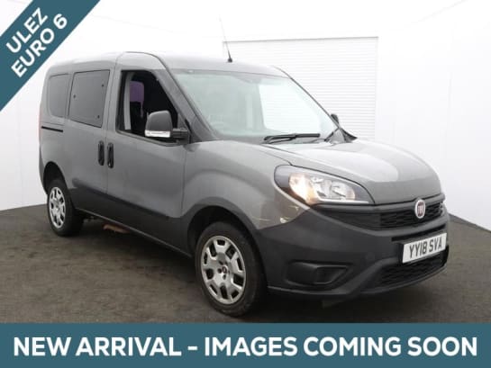 A 2018 FIAT DOBLO 3 Seat Wheelchair Accessible Disabled Access Vehicle WAV