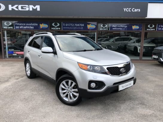 A null KIA SORENTO 2.2 KX-3 SAT NAV CRDI 5d 195 BHP 7 SEATS LEATHER PAN ROOF TOW BAR