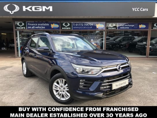 A null SSANGYONG KORANDO 1.6D Pioneer SUV 5dr Diesel Auto 4WD Euro 6 (136 ps) 3 STAMP SERVICE HISTOR