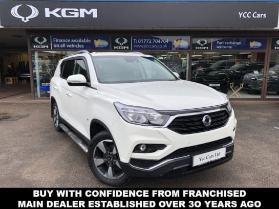 A null SSANGYONG REXTON 2.2D ELX SUV 5dr Diesel Manual 4WD Euro 6 (181 ps) 7 STAMP FULL SERVICE HIS