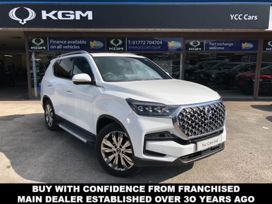 A null KGM REXTON 2.2D K50 SUV 5dr Diesel T-Tronic 4WD Euro 6 (202 ps) WARRANTY UNTIL SEPT 20