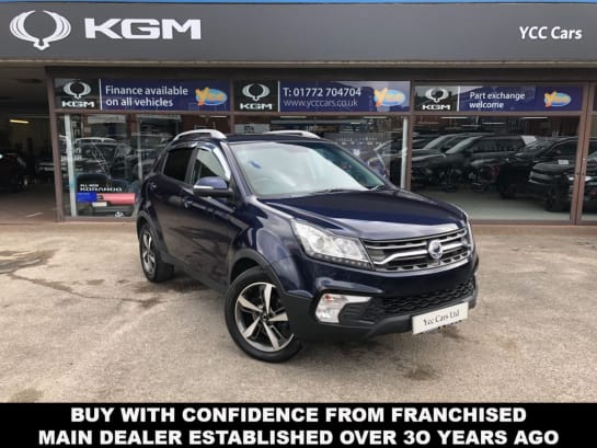 A null SSANGYONG KORANDO 2.2D ELX SUV 5dr Diesel Manual 4WD Euro 6 (178 ps) 4 STAMP SSANGYONG SERVIC