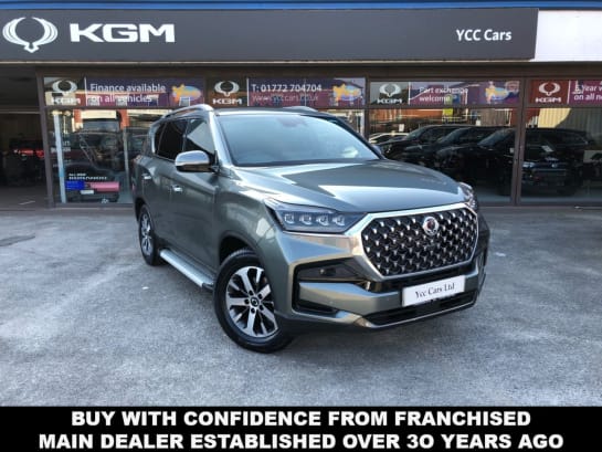 A null KGM REXTON 2.2D K30 SUV 5dr Diesel T-Tronic 4WD Euro 6 (202 ps) OUR NEW REXTON DEMO AV