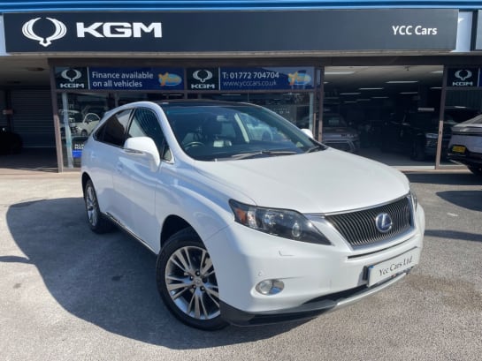 A null LEXUS RX 3.5 450h V6 Advance SUV 5dr Petrol Hybrid CVT 4WD Euro 5 (s/s) (Pan Roof) (
