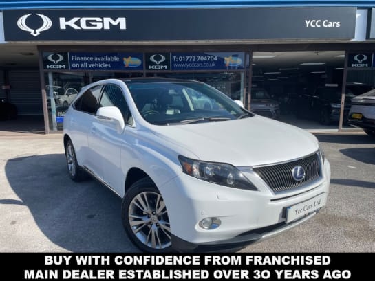 A null LEXUS RX 3.5 450h V6 Advance SUV 5dr Petrol Hybrid CVT 4WD Euro 5 (s/s) (Pan Roof) (
