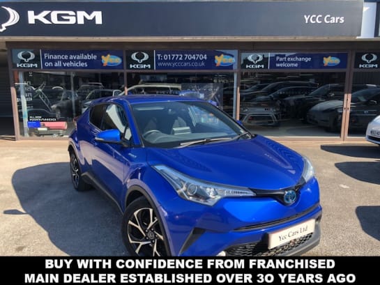 A null TOYOTA C-HR 1.8 VVT-h Design SUV 5dr Petrol Hybrid CVT Euro 6 (s/s) (122 ps) 3 STAMP MA