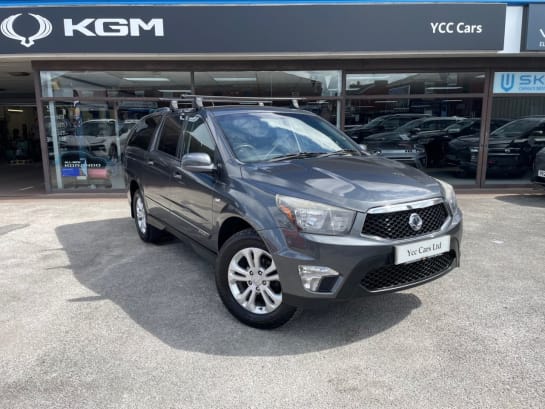 A null SSANGYONG KORANDO SPORTS 2.0D EX Pickup Double Cab 4dr Diesel Manual 4WD Euro 5 (155 ps) JUST ARRIVE